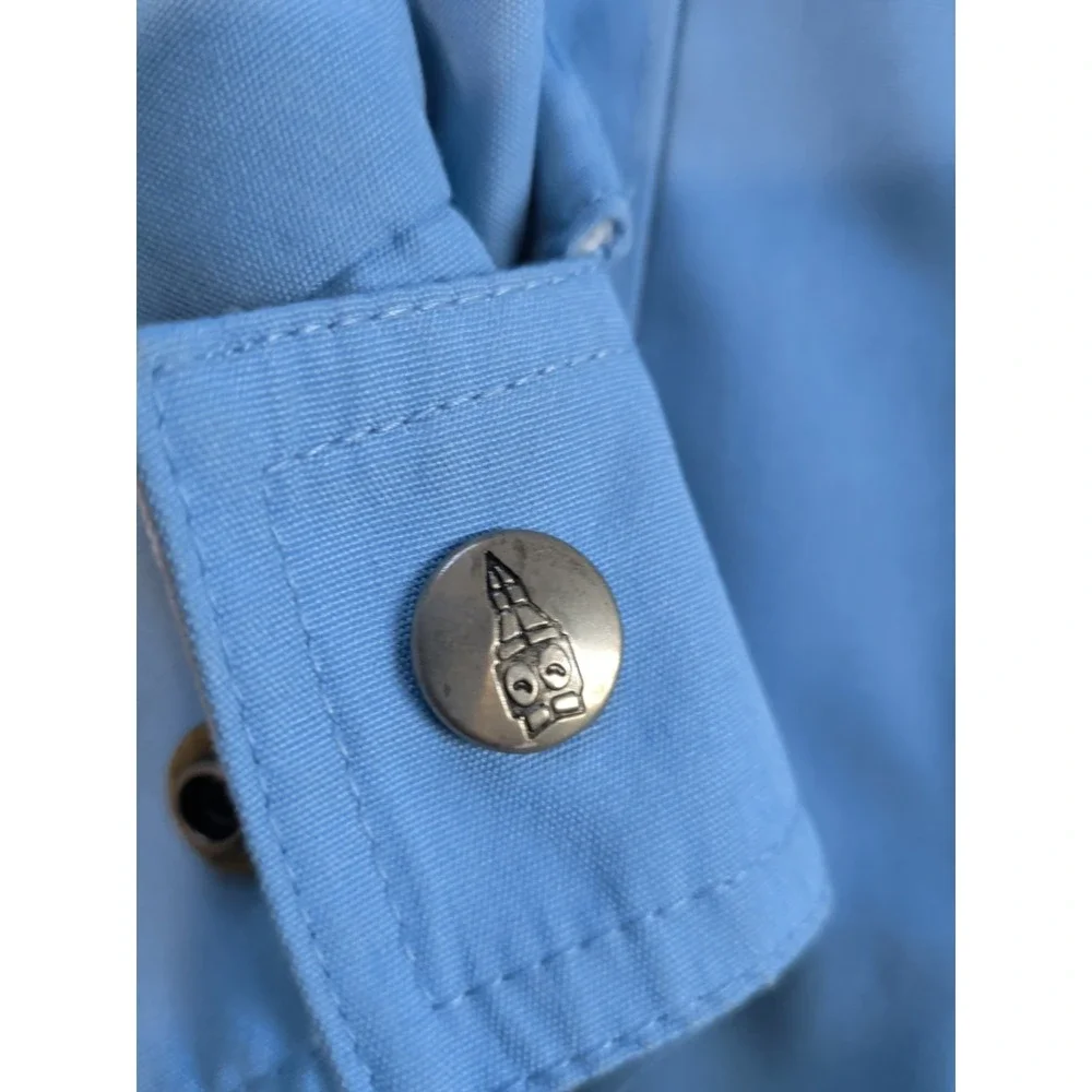 LONDON FOG MEN'S OUTDOORS ZIPPERED BLUE JACKET 40R